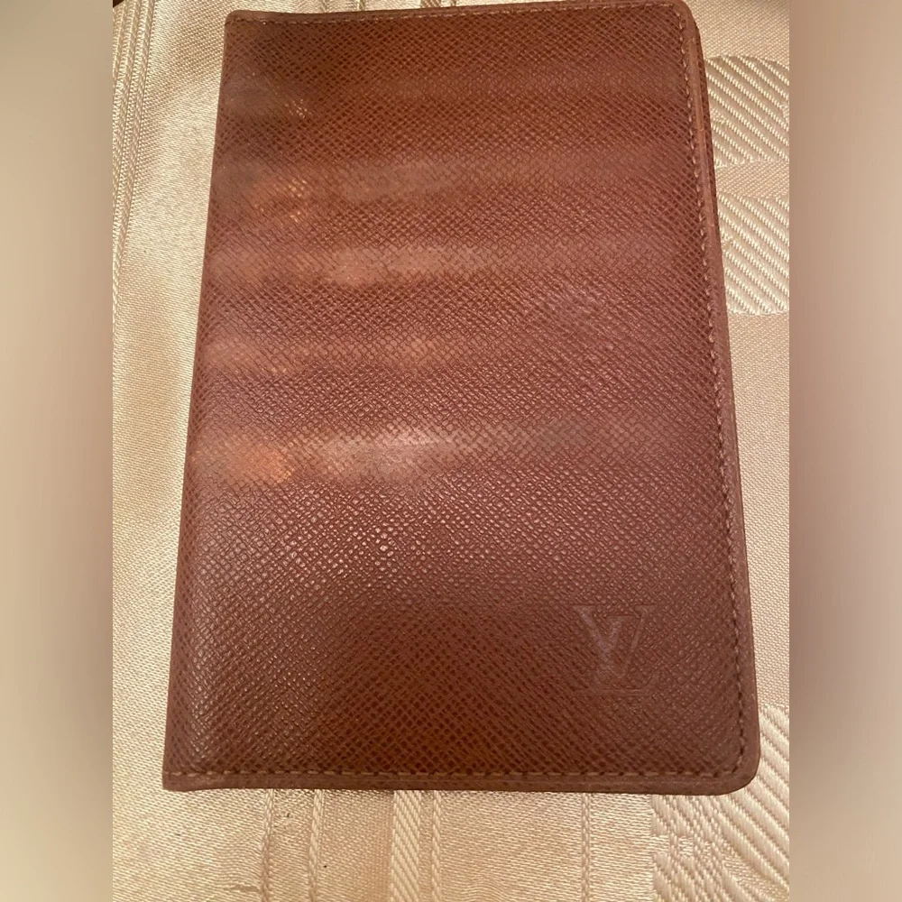 Louis Vuitton coated canvas monogram wallet
